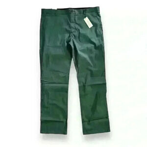 7Diamonds Parker Straight Fit Pants Size 38 Green Sea Blue Performance Chino